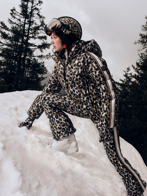 SKI OUTFIT ADA LEOPARD