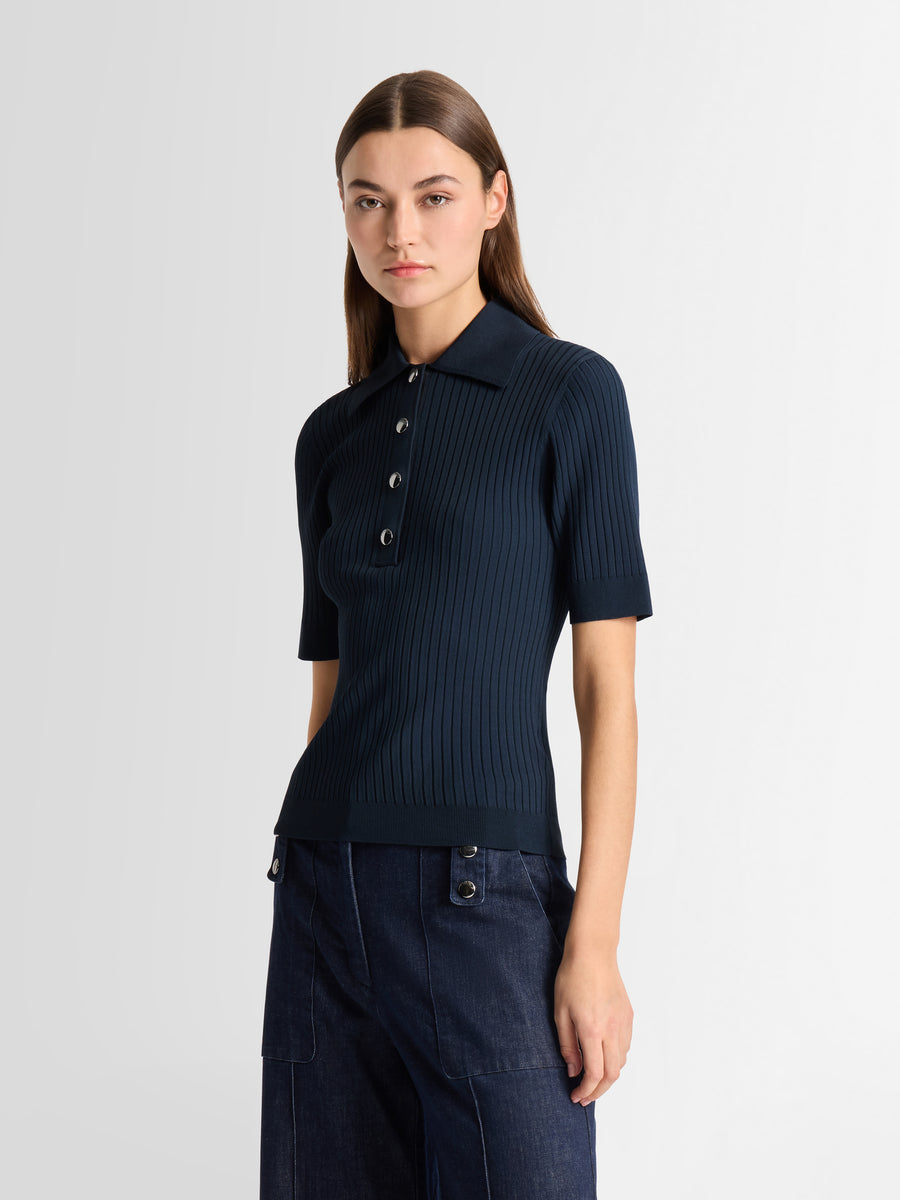 VERA SHORT-SLEEVE POLO SHIRT