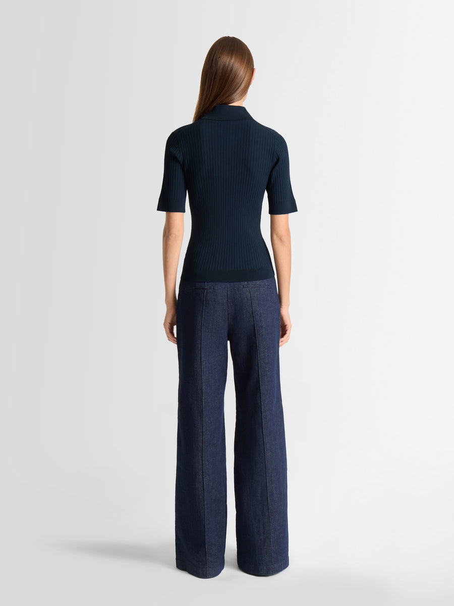VERA SHORT-SLEEVE POLO SHIRT