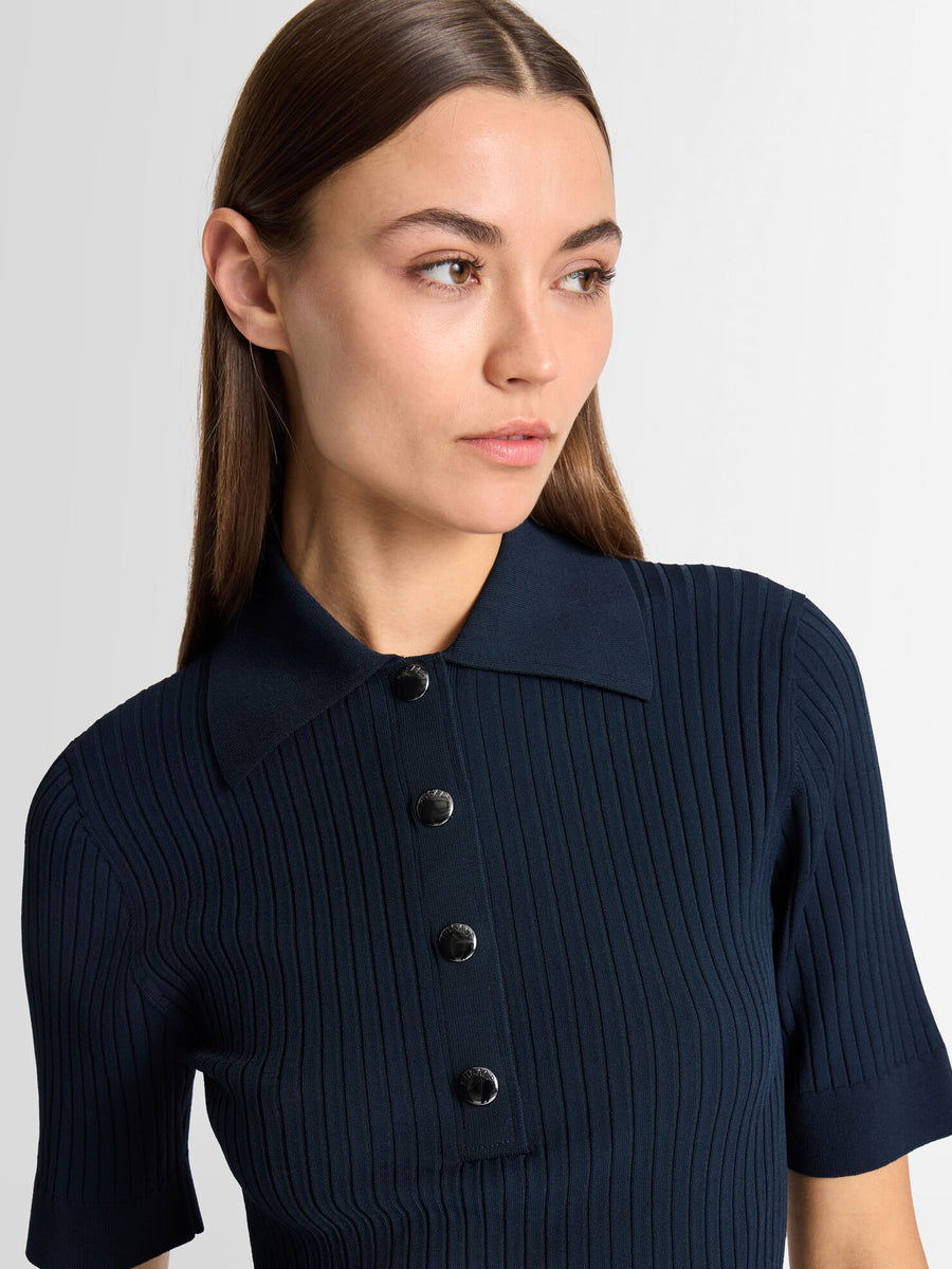 VERA SHORT-SLEEVE POLO SHIRT