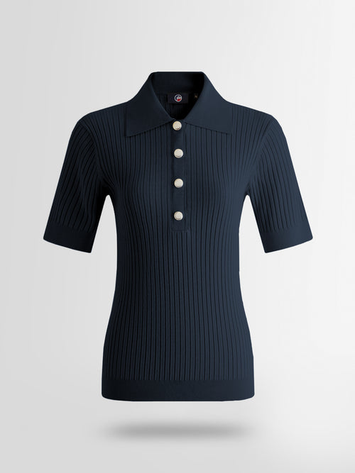 VERA SHORT-SLEEVE POLO SHIRT