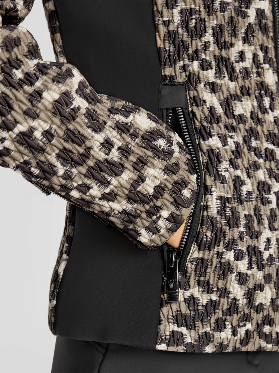 VESTE DE SKI MONTANA LEOPARD