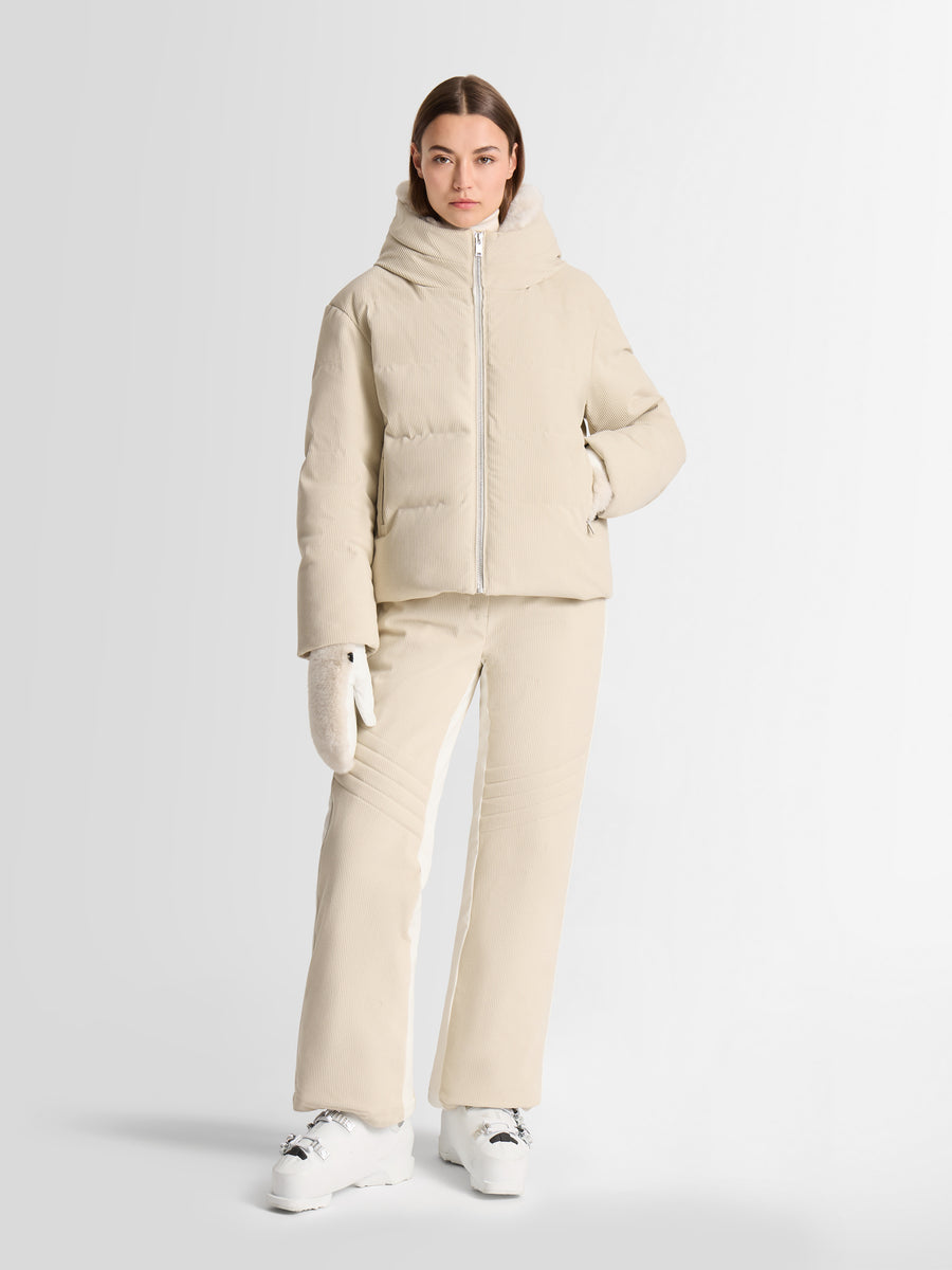 BARSY VELVET DOWN JACKET