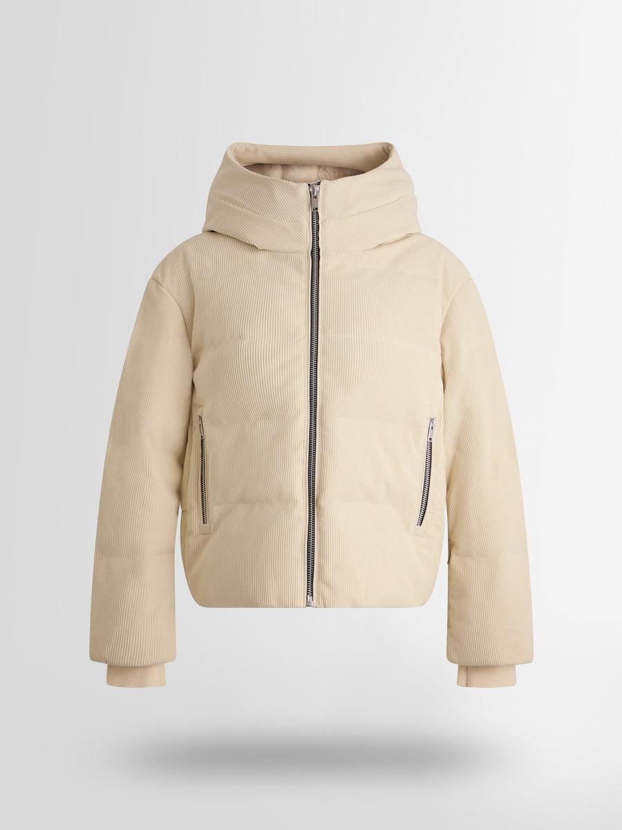 BARSY VELVET DOWN JACKET