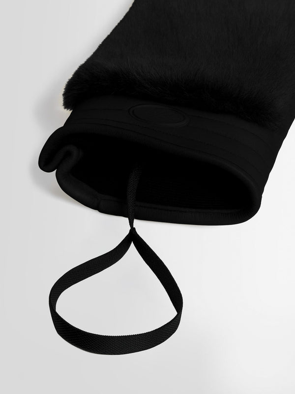 FAKE FUR SKI GLOVES