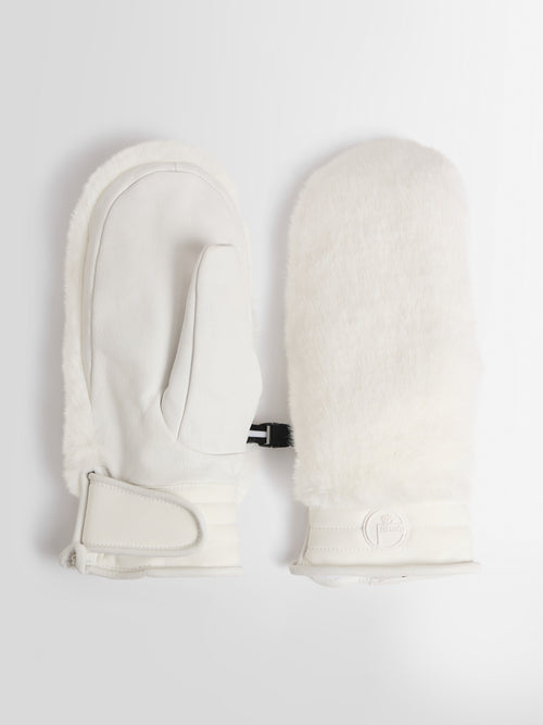 FAKE FUR SKI GLOVES