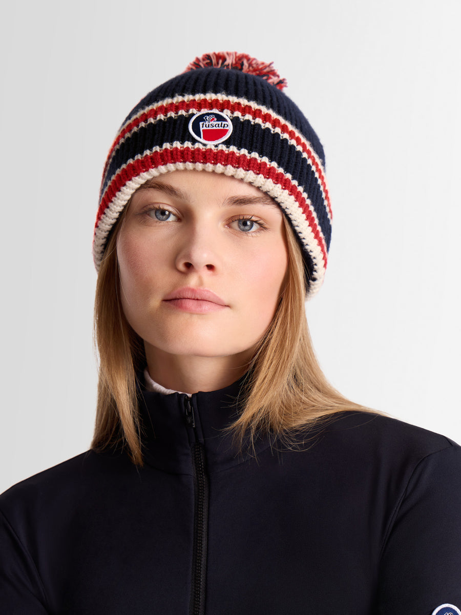 BONNET POMPON