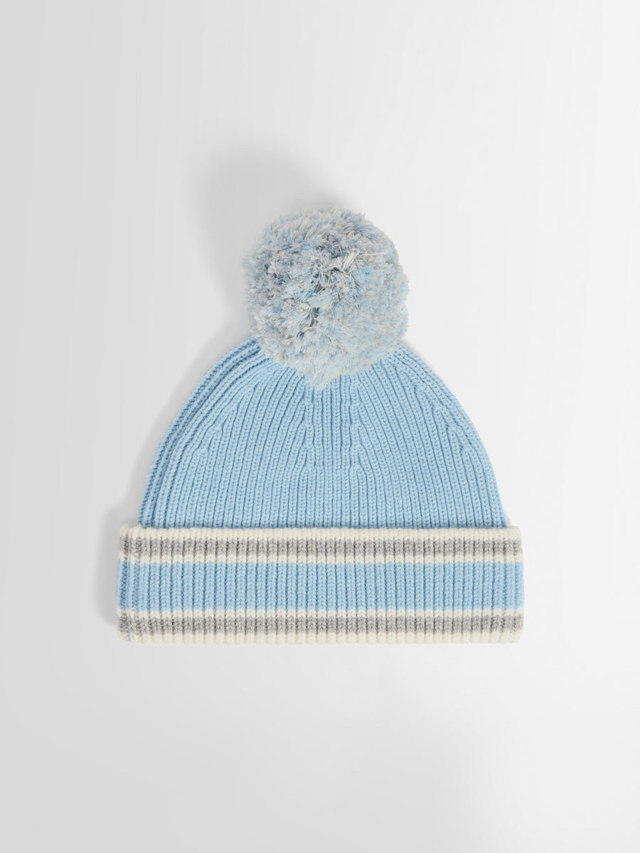 POMPON BEANIE