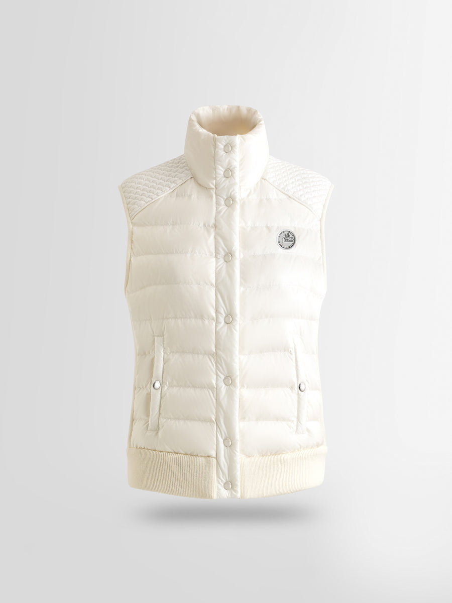 MIRACA SLEEVELESS DOWN JACKET