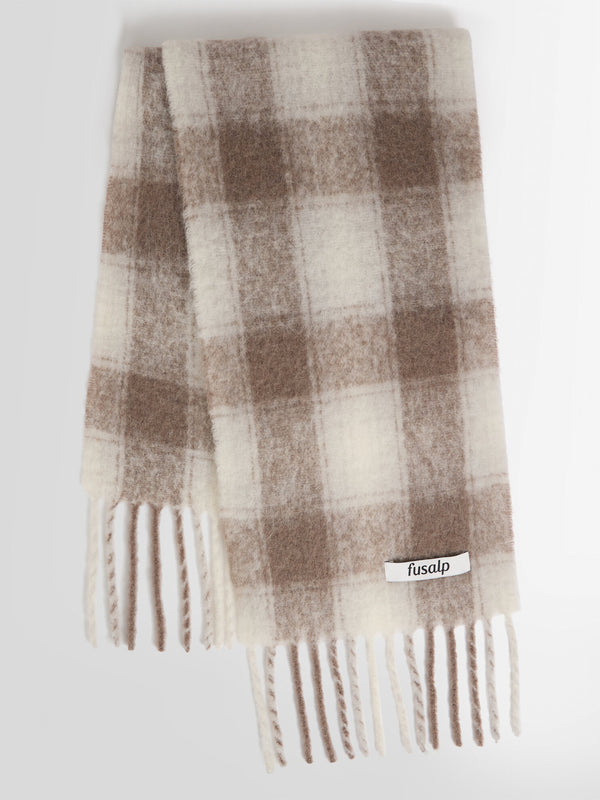ÉCHARPE CHECK SCARF