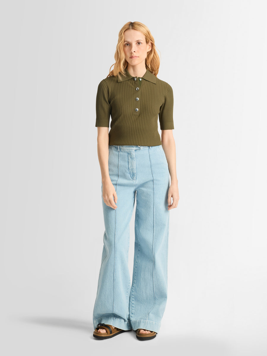 VERA SHORT-SLEEVED POLO SHIRT