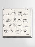 ECHARPE SILK SCARF