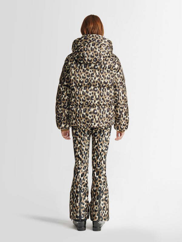 ADA LEOPARD DOWN JACKET
