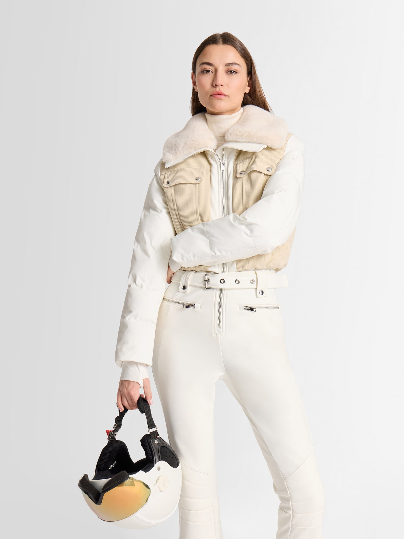 KAREI VELVET SKI SUIT