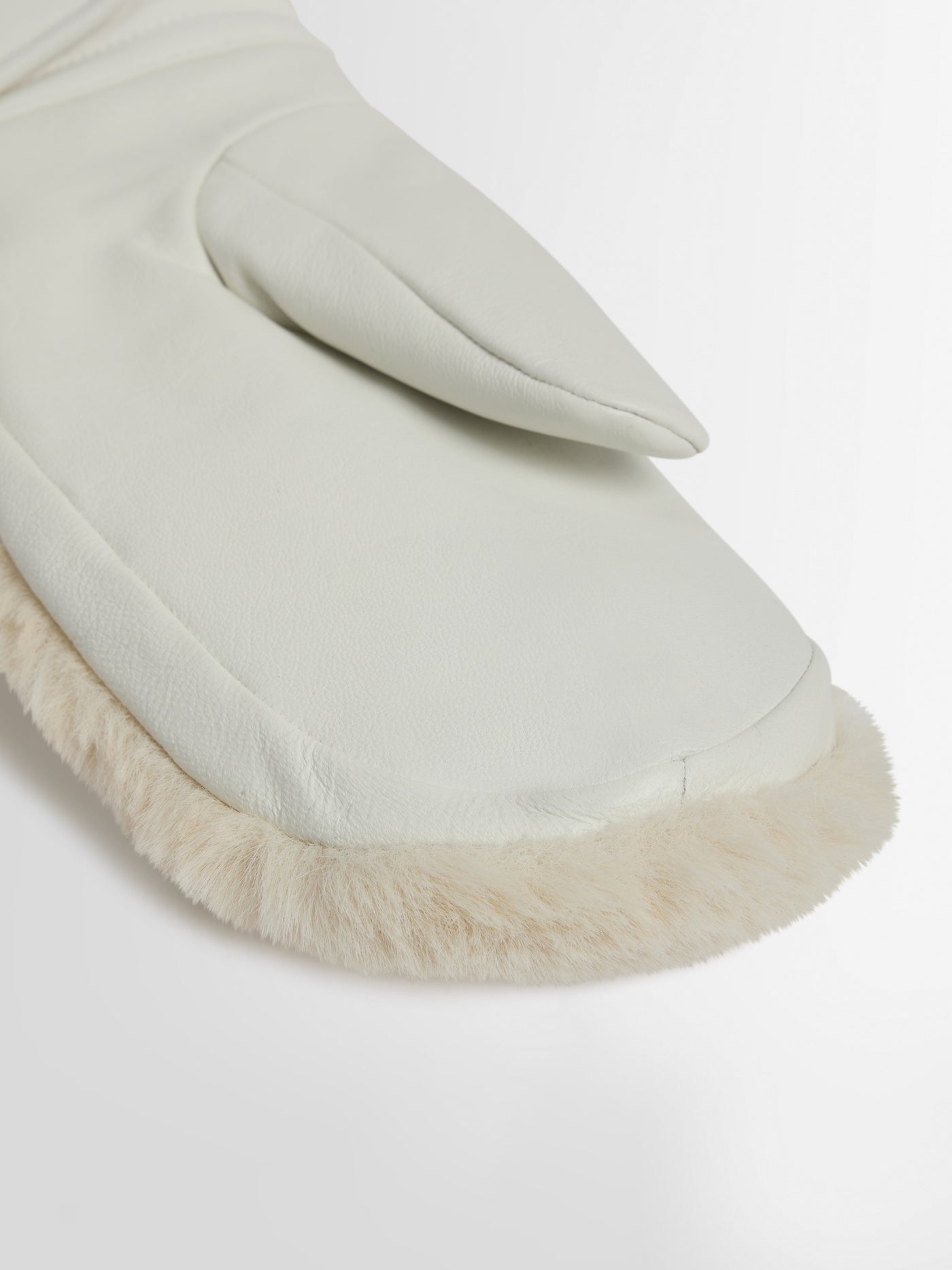 FAKE FUR SKI GLOVES