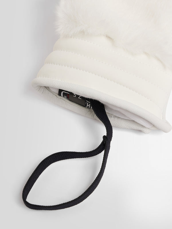 FAKE FUR SKI GLOVES