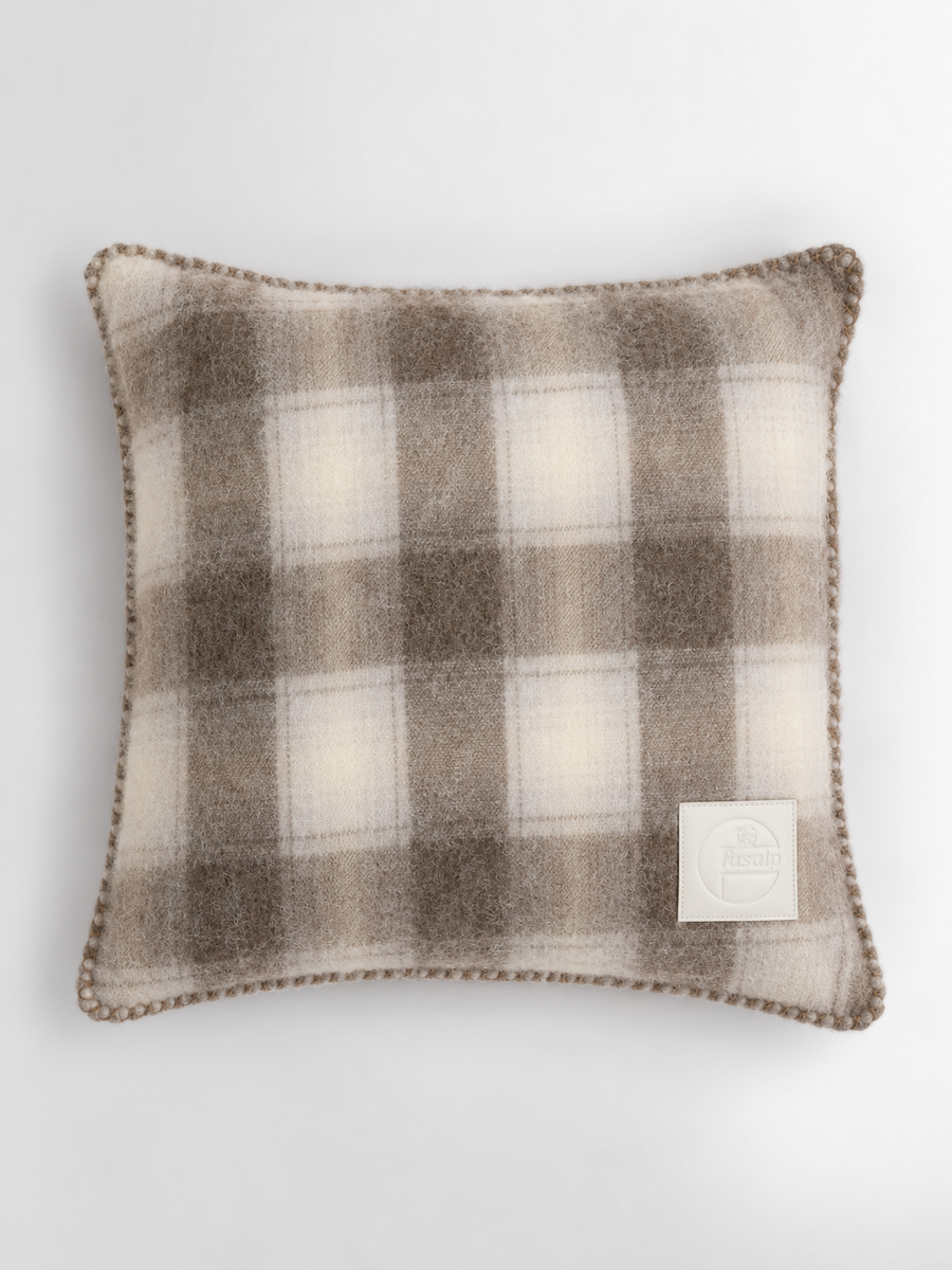 COUSSIN CHECK PILLOW