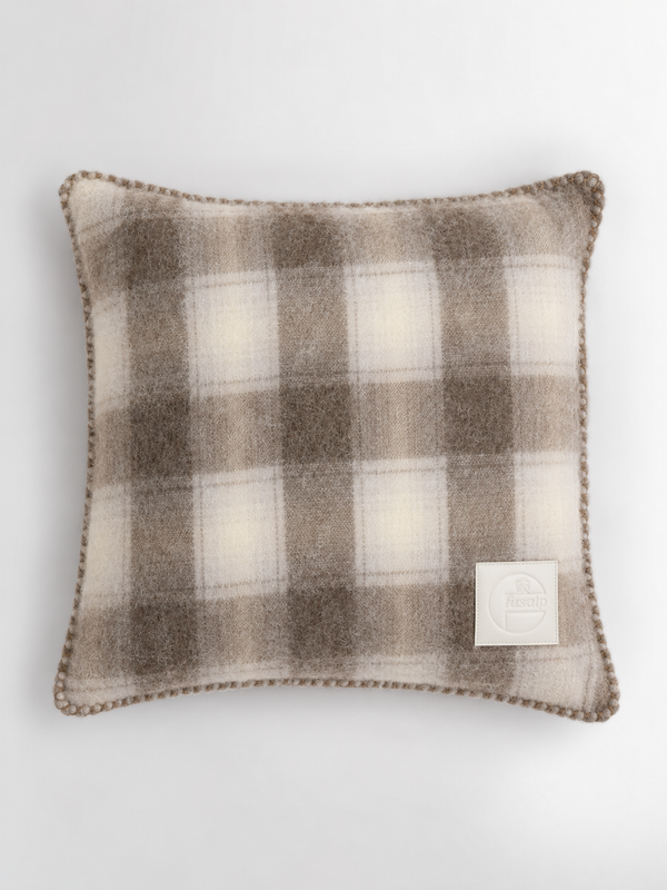 COUSSIN CHECK PILLOW